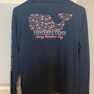 NWT Vineyard Vines L/S Tee Valentine’s Cupid